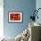 Cinnabar-Tony Wire-Framed Giclee Print displayed on a wall