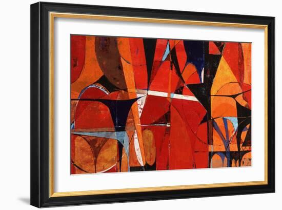 Cinnabar-Tony Wire-Framed Giclee Print