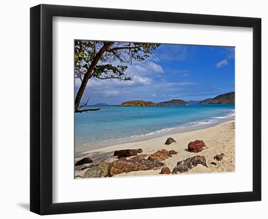 Cinnamon Bay on the Island of St. John, Us Virgin Islands-Joe Restuccia III-Framed Photographic Print