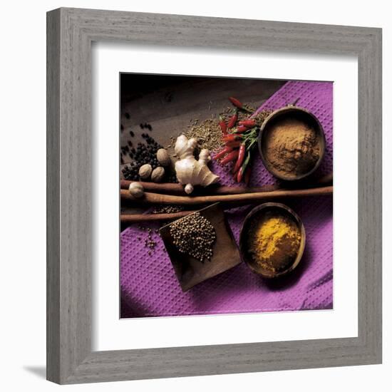 Cinnamon, Coriander, Ginger-Michael Boyny-Framed Art Print