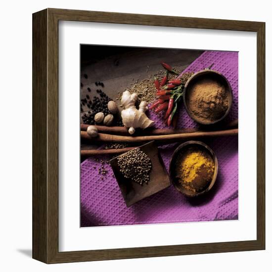 Cinnamon, Coriander, Ginger-Michael Boyny-Framed Art Print