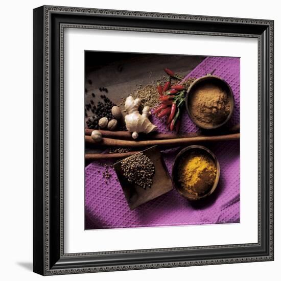 Cinnamon, Coriander, Ginger-Michael Boyny-Framed Art Print