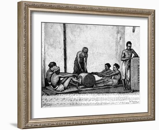 Cinnamon Packing, India, 1895-Armand Kohl-Framed Giclee Print