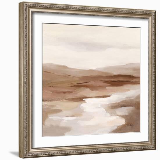 Cinnamon Riverbank I Light-Silvia Vassileva-Framed Art Print