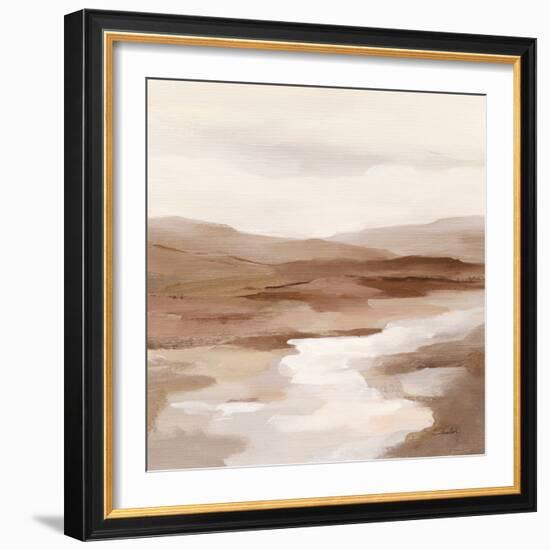 Cinnamon Riverbank I Light-Silvia Vassileva-Framed Art Print