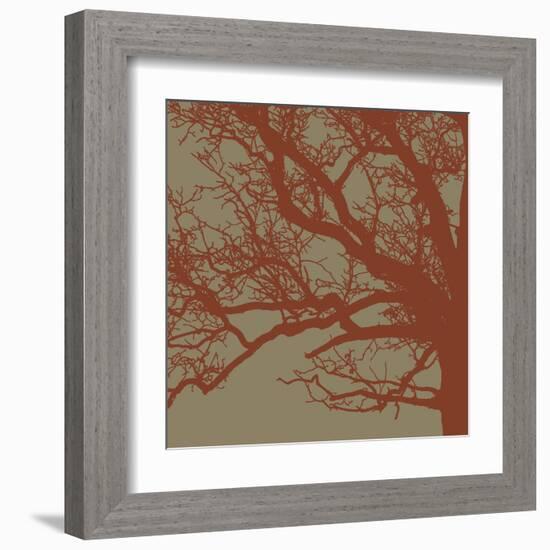 Cinnamon Tree III-Erin Clark-Framed Art Print