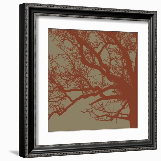 Cinnamon Tree III-Erin Clark-Framed Art Print