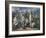 Cinq baigneurs-Paul Cézanne-Framed Giclee Print