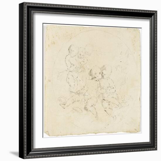 Cinq enfants nus-Arnould de Vuez-Framed Giclee Print