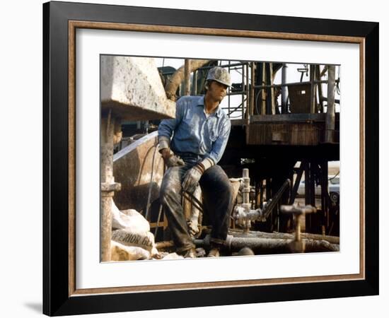Cinq pieces faciles FIVE EASY PIECES by Bob Rafelson with Jack Nicholson, 1970 (photo)-null-Framed Photo