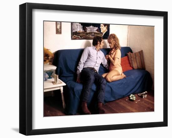 Cinq pieces faciles FIVE EASY PIECES by Bob Rafelson with Jack Nicholson and Karen Black, 1970 (pho-null-Framed Photo