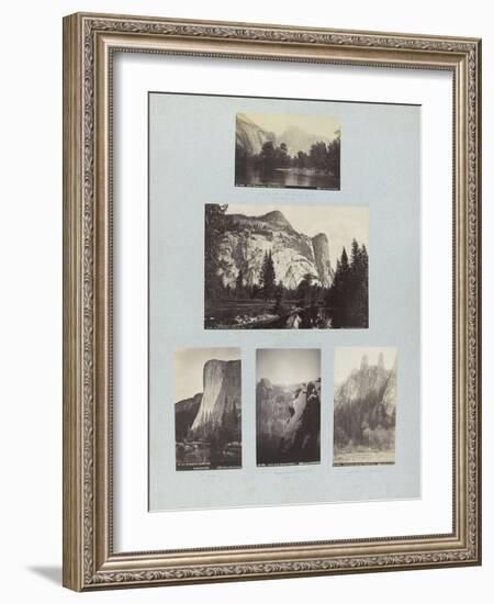 Cinq vues de Californie-Carleton Emmons Watkins-Framed Giclee Print