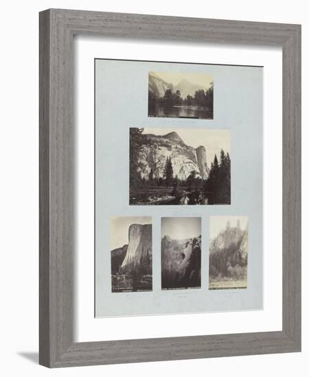 Cinq vues de Californie-Carleton Emmons Watkins-Framed Giclee Print