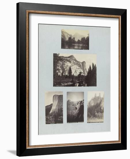 Cinq vues de Californie-Carleton Emmons Watkins-Framed Giclee Print