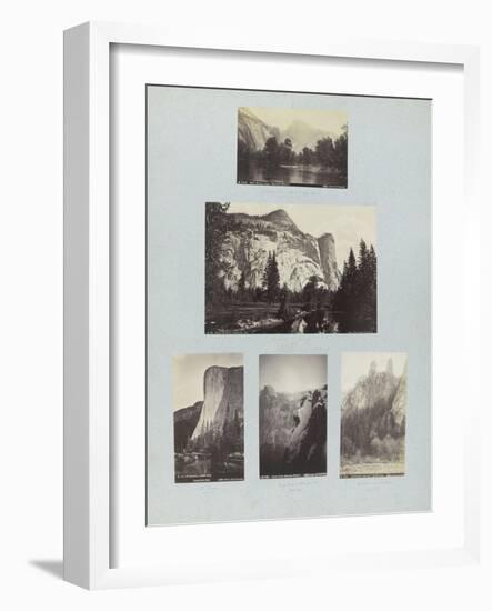 Cinq vues de Californie-Carleton Emmons Watkins-Framed Giclee Print