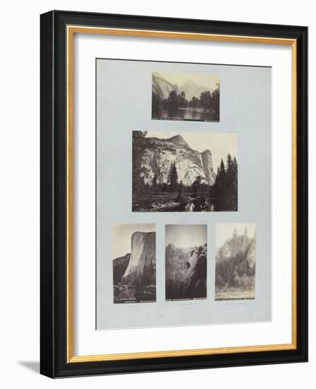 Cinq vues de Californie-Carleton Emmons Watkins-Framed Giclee Print