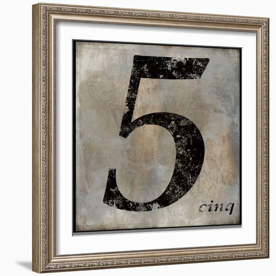 cinq-Oliver Jeffries-Framed Art Print