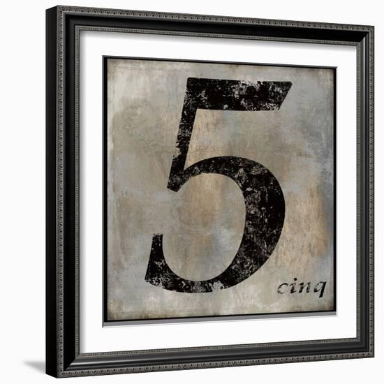 cinq-Oliver Jeffries-Framed Art Print