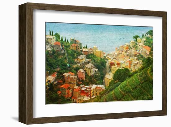 Cinque Terre, Italy-Chris Vest-Framed Art Print