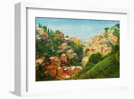 Cinque Terre, Italy-Chris Vest-Framed Art Print