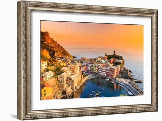 Cinque Terre, Italy.-sorincolac-Framed Photographic Print