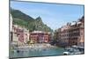 Cinque Terre Vernazza Harbor-Marilyn Dunlap-Mounted Art Print