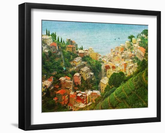 Cinque Terre-Chris Vest-Framed Art Print