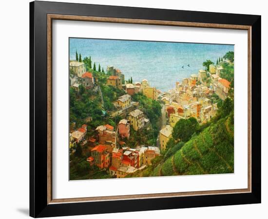 Cinque Terre-Chris Vest-Framed Art Print