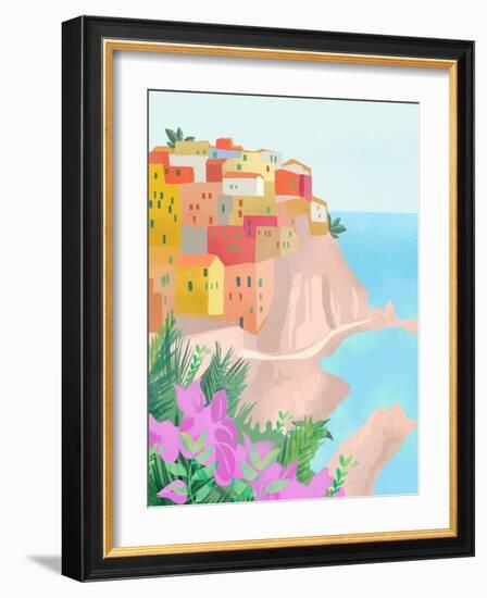Cinque Terre-Petra Lizde-Framed Giclee Print