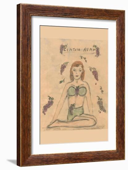 Cinthia Romm-Norma Kramer-Framed Art Print