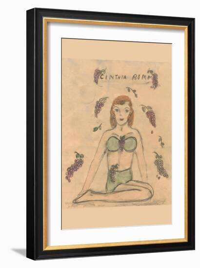 Cinthia Romm-Norma Kramer-Framed Art Print