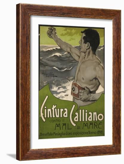 Cintura Calliano, 1898-Adolfo Hohenstein-Framed Giclee Print