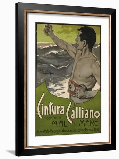 Cintura Calliano, 1898-Adolfo Hohenstein-Framed Giclee Print