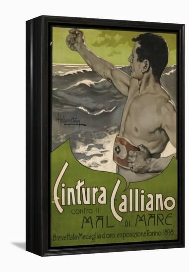 Cintura Calliano, 1898-Adolfo Hohenstein-Framed Premier Image Canvas