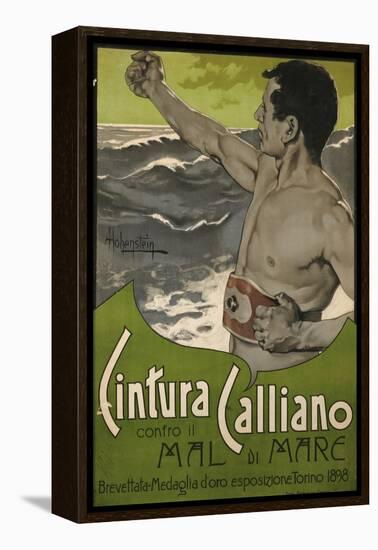 Cintura Calliano, 1898-Adolfo Hohenstein-Framed Premier Image Canvas