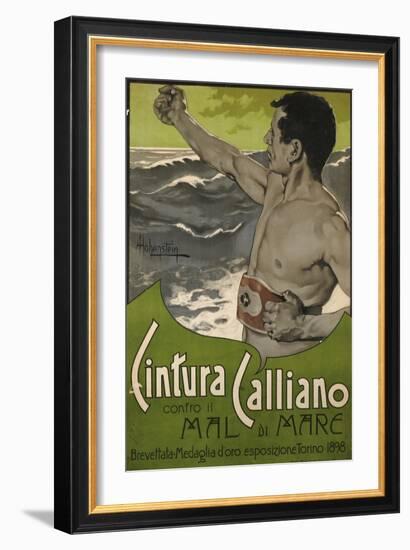Cintura Calliano, 1898-Adolfo Hohenstein-Framed Giclee Print