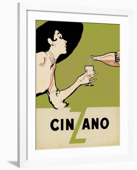 Cinzano - Citrus-The Vintage Collection-Framed Giclee Print