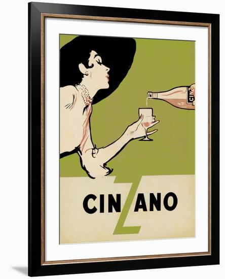 Cinzano - Citrus-The Vintage Collection-Framed Giclee Print