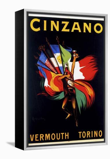 Cinzano Vermouth Torino-null-Framed Premier Image Canvas