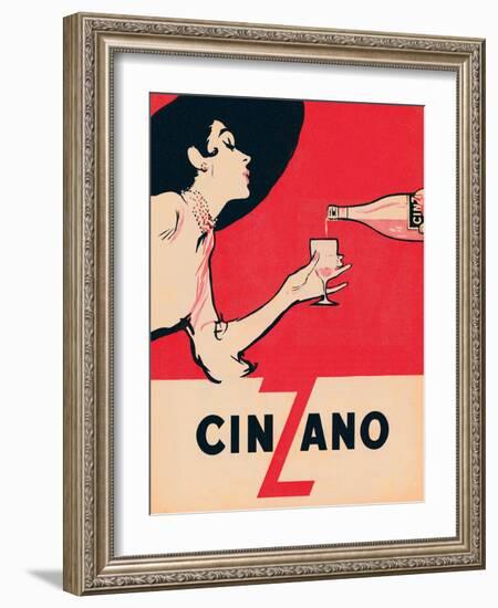 Cinzano-null-Framed Art Print