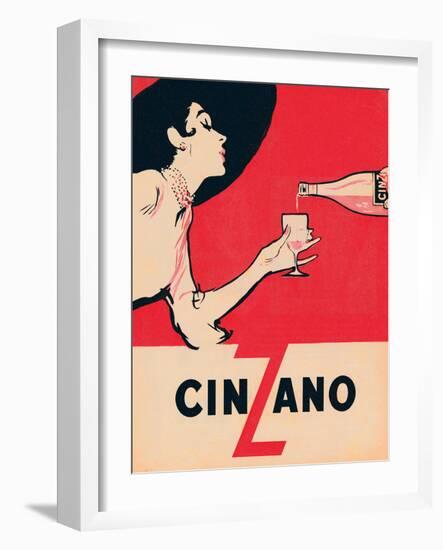 Cinzano-null-Framed Art Print