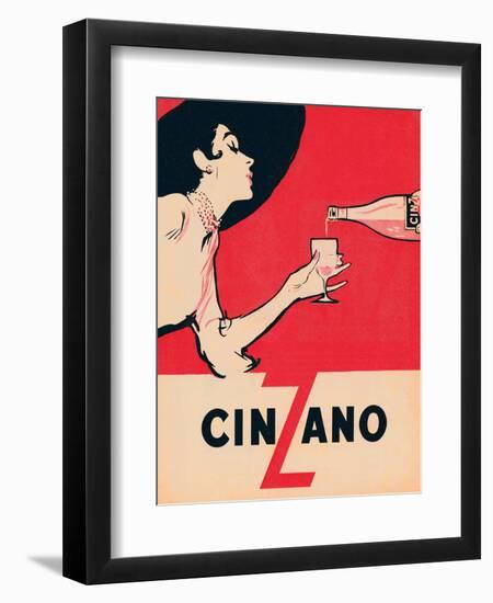 Cinzano-null-Framed Art Print