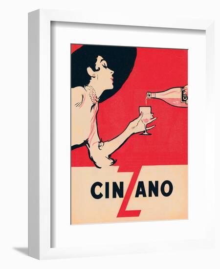 Cinzano-null-Framed Art Print