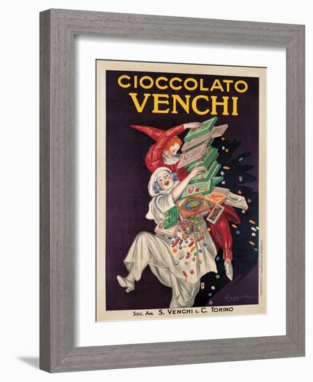 Cioccolato Venchi-Leonetto Cappiello-Framed Art Print