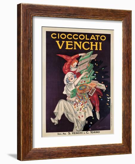 Cioccolato Venchi-Leonetto Cappiello-Framed Art Print