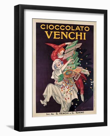 Cioccolato Venchi-Leonetto Cappiello-Framed Art Print