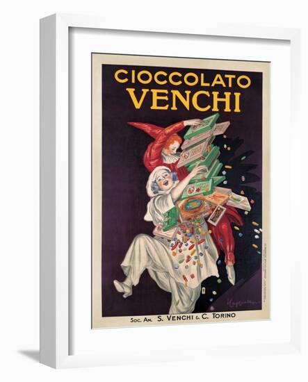 Cioccolato Venchi-Leonetto Cappiello-Framed Art Print