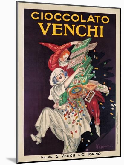 Cioccolato Venchi-Leonetto Cappiello-Mounted Art Print