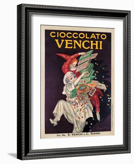 Cioccolato Venchi-Leonetto Cappiello-Framed Art Print