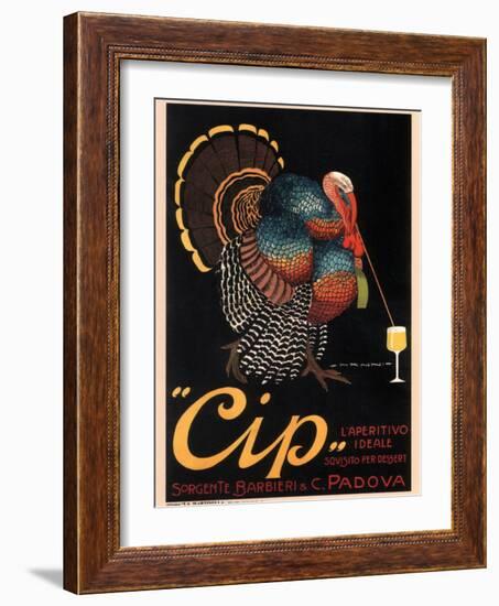 Cip, the Perfect Aperitif-Onxnnio-Framed Art Print